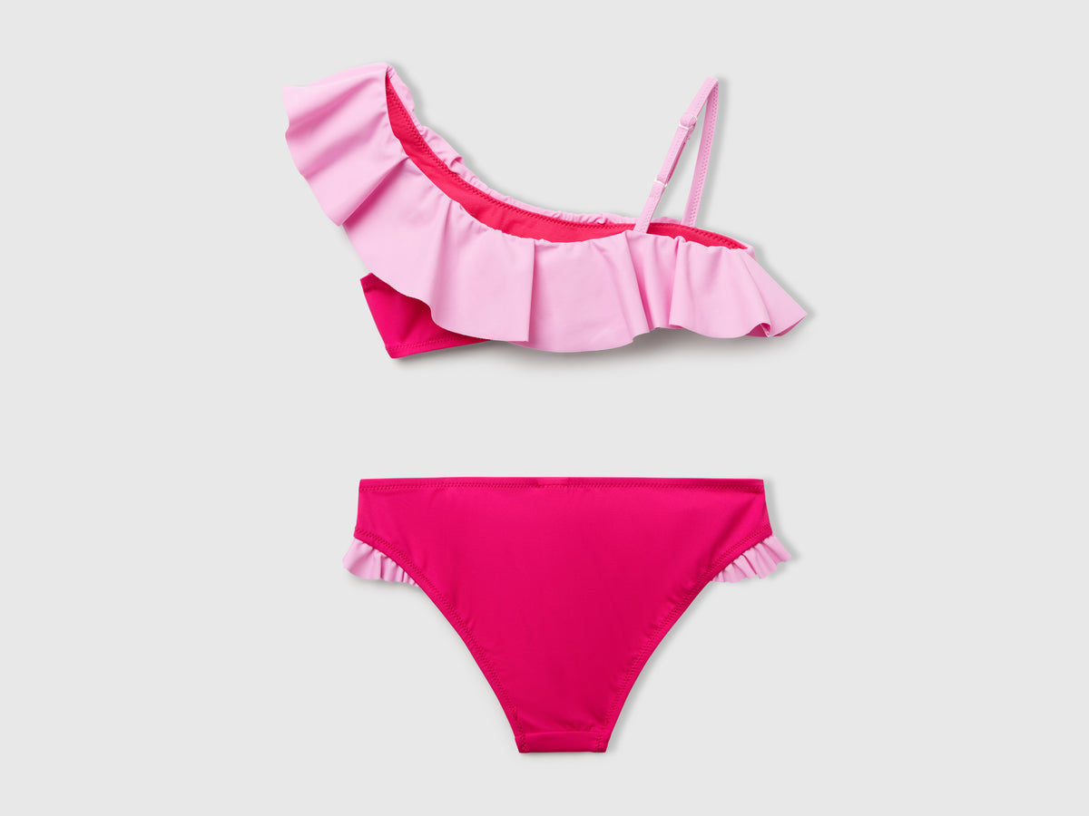 Bikini mare con volant