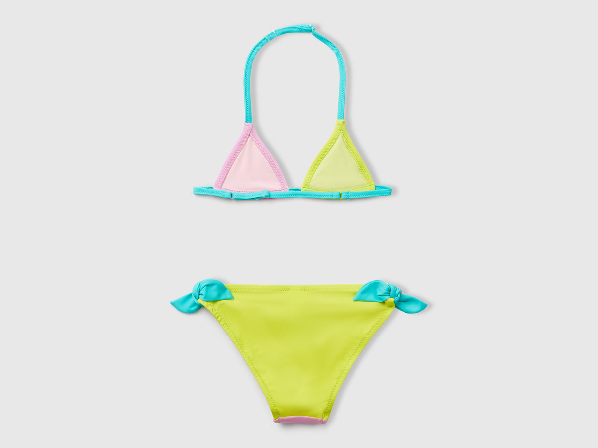 Bikini mare color block