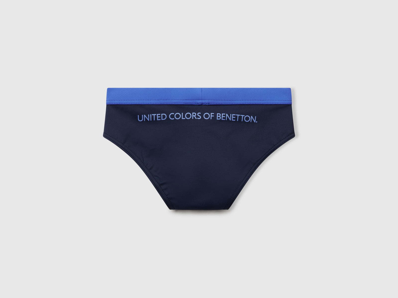 Slip mare con coulisse da bambino blu scuro 2 | Benetton Outlet