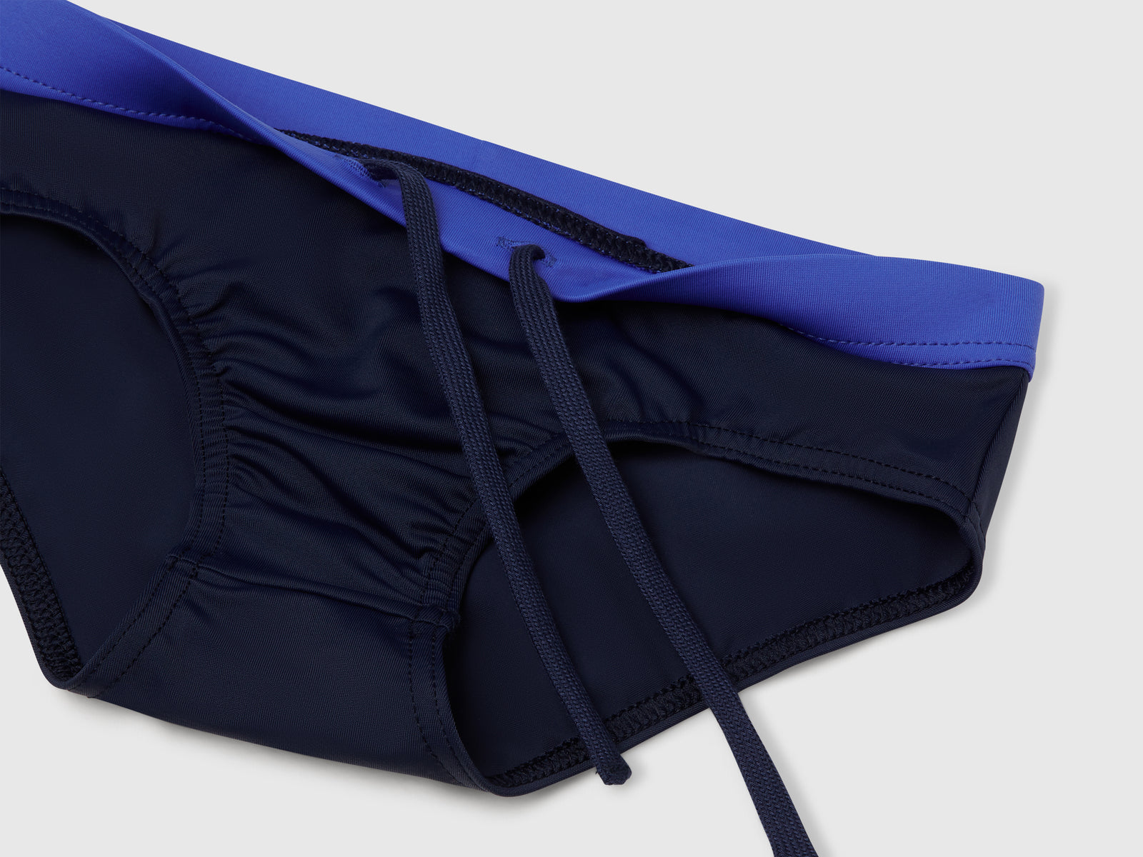 Slip mare con coulisse da bambino blu scuro 3 | Benetton Outlet