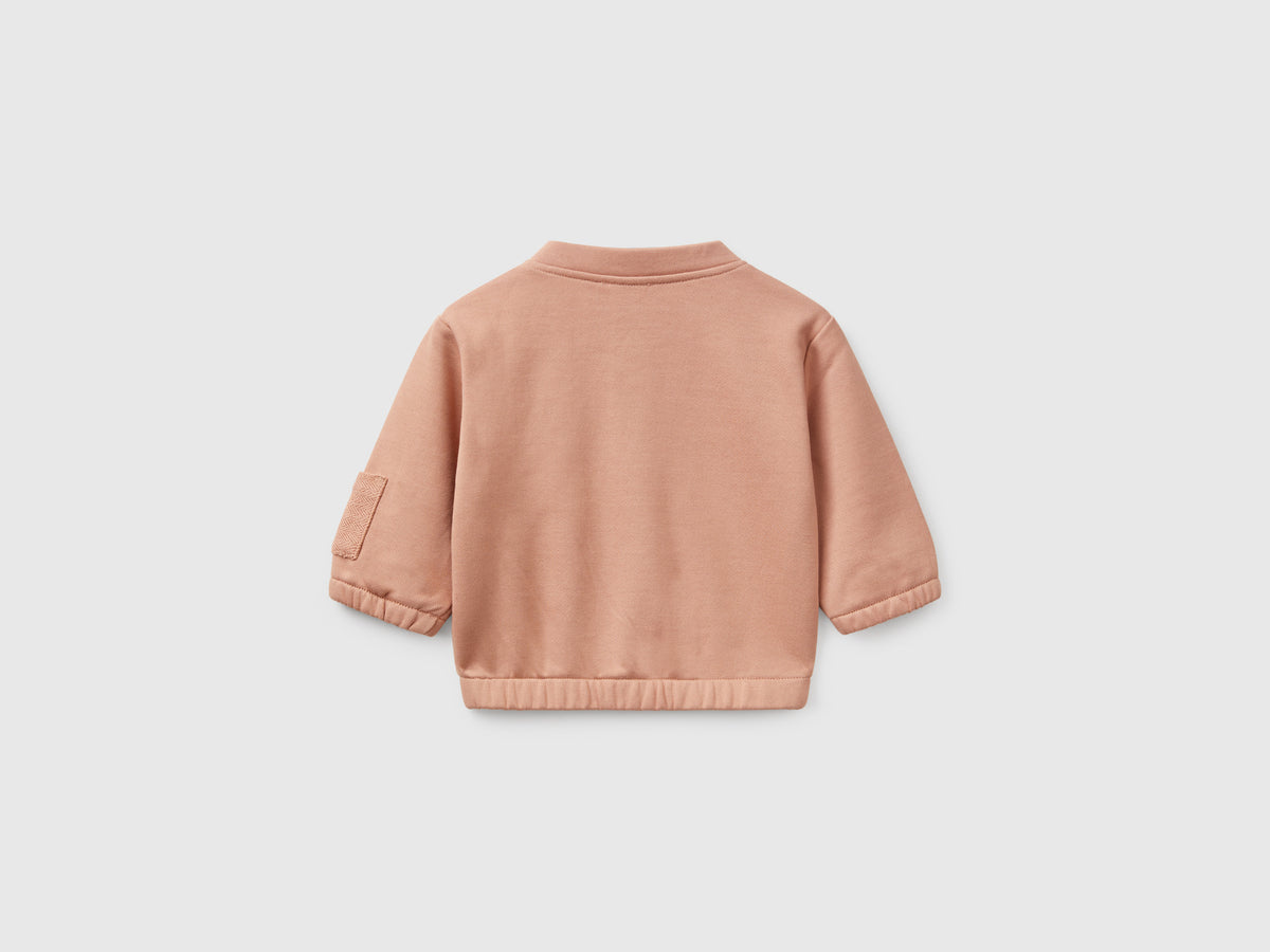 Felpa stile bomber