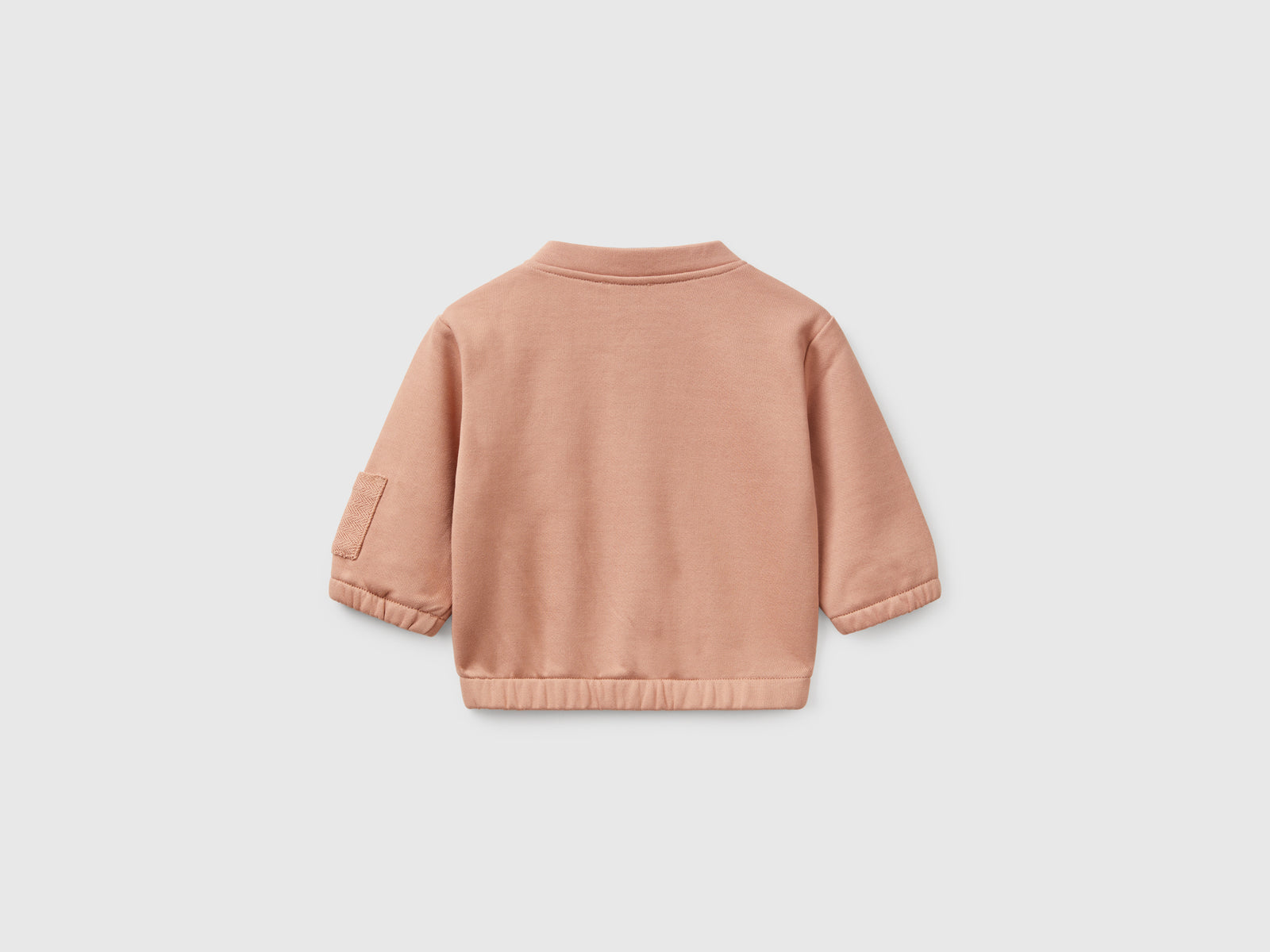 Felpa stile bomber da neonato cammello 2 | Benetton Outlet