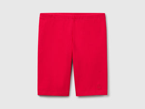 Leggings corti in cotone stretch