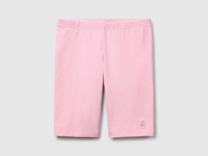 Leggings corti in cotone stretch
