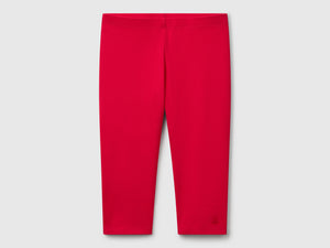 Leggings al ginocchio in cotone stretch