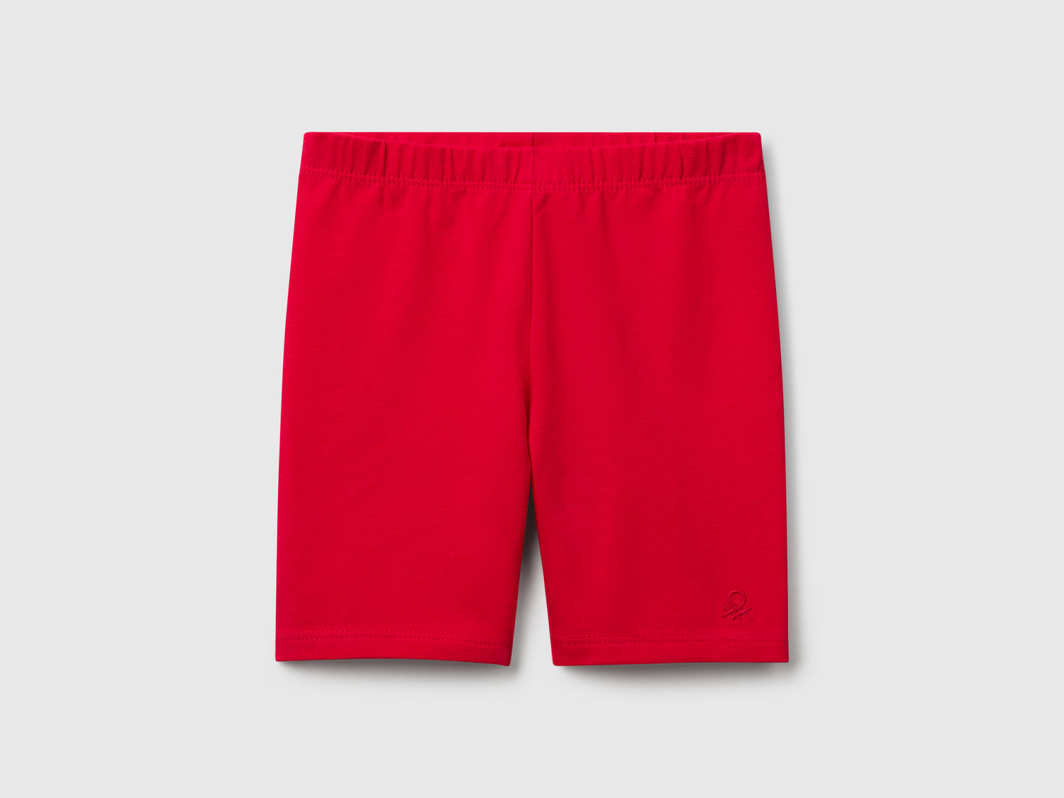 Leggings corti skinny fit da bimba fucsia | Benetton Outlet