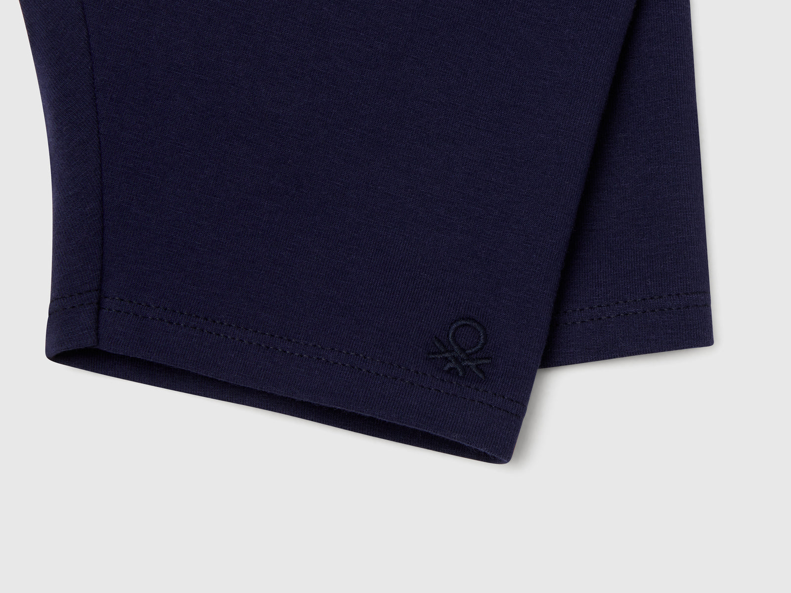 Leggings corti skinny fit da bimba blu scuro 3 | Benetton Outlet