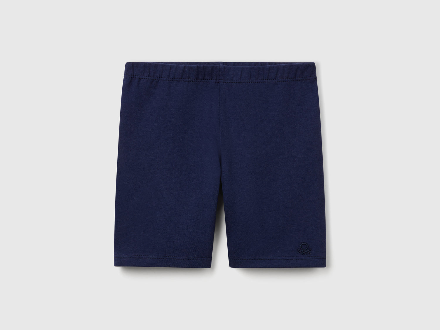 Leggings corti skinny fit da bimba blu scuro | Benetton Outlet