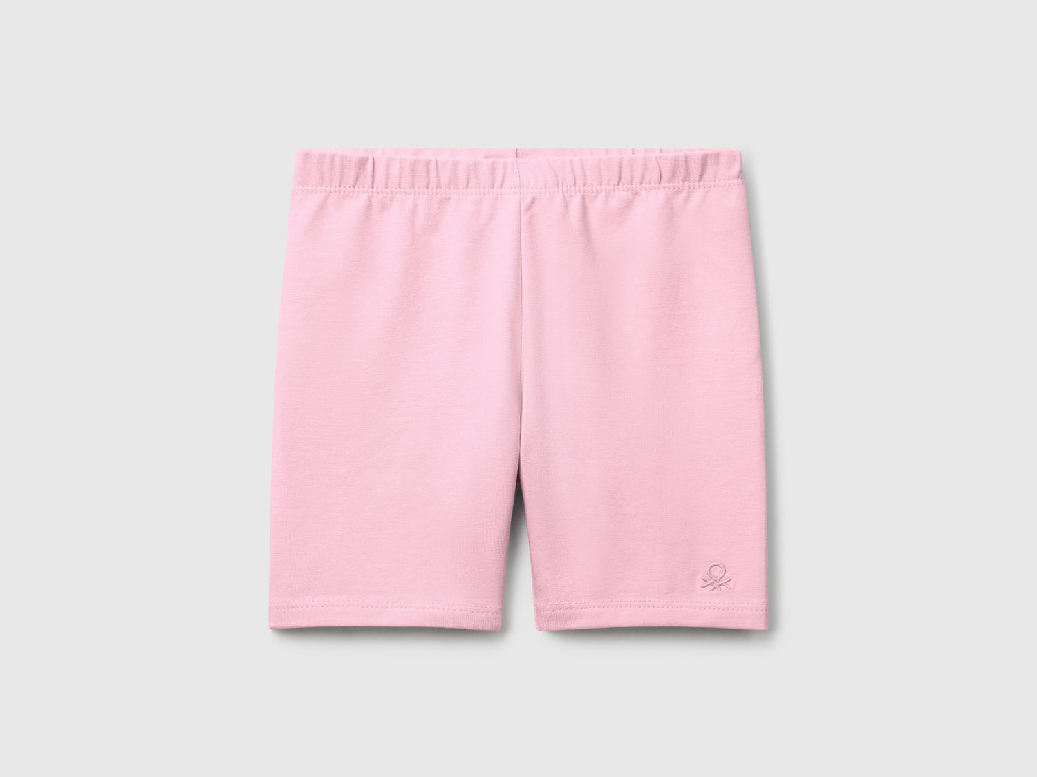 Leggings corti skinny fit da bimba rosa | Benetton Outlet