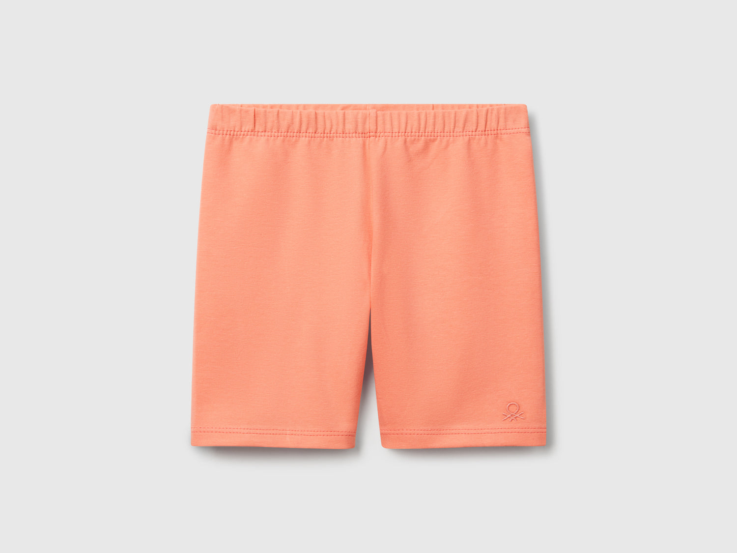 Leggings corti skinny fit da bimba pesca | Benetton Outlet