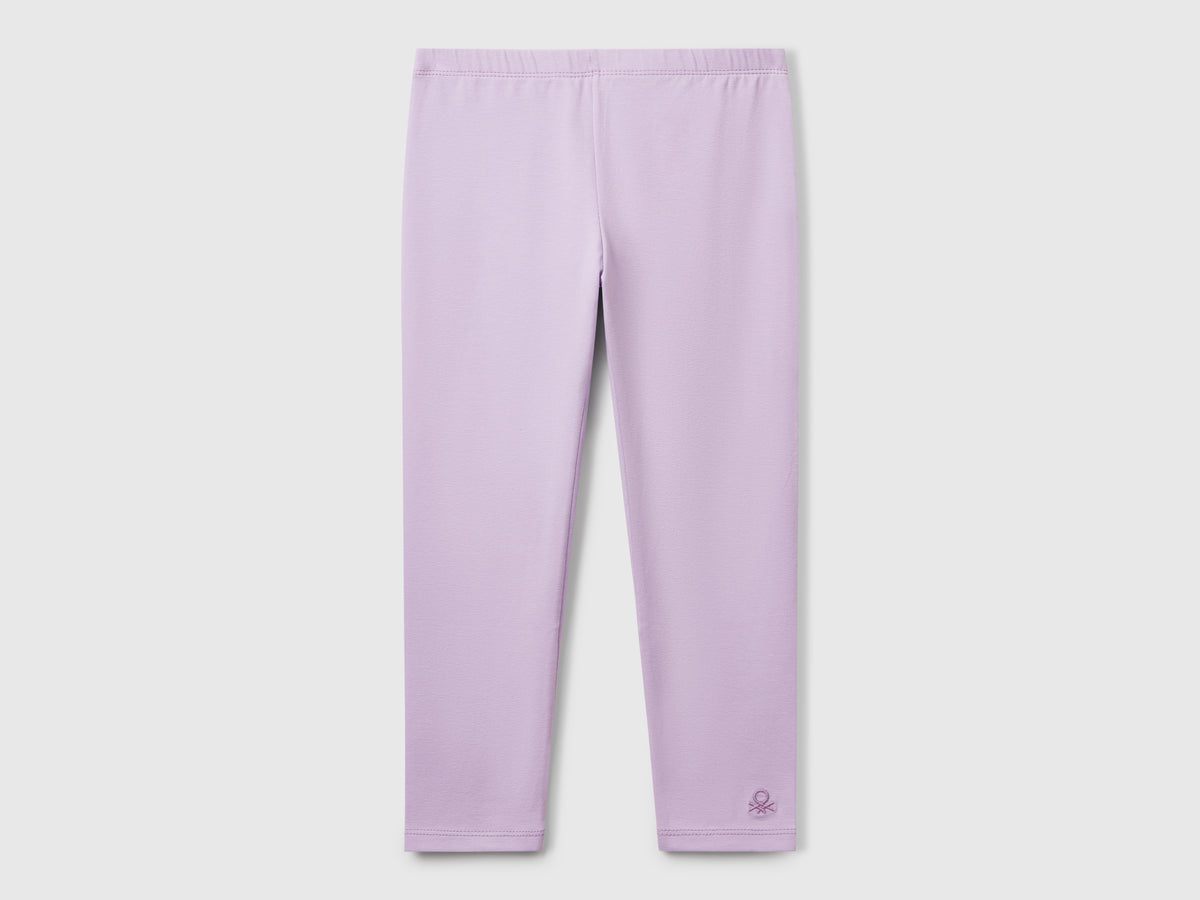 Leggings in cotone stretch