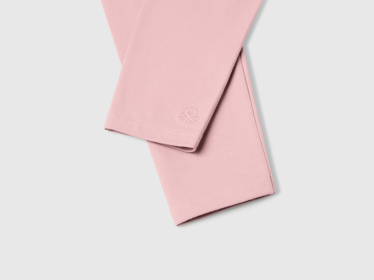 Leggings in cotone stretch
