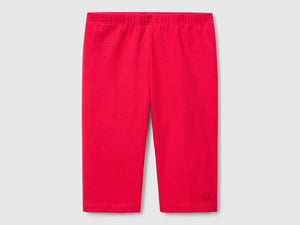 Leggings a 3/4 in cotone stretch