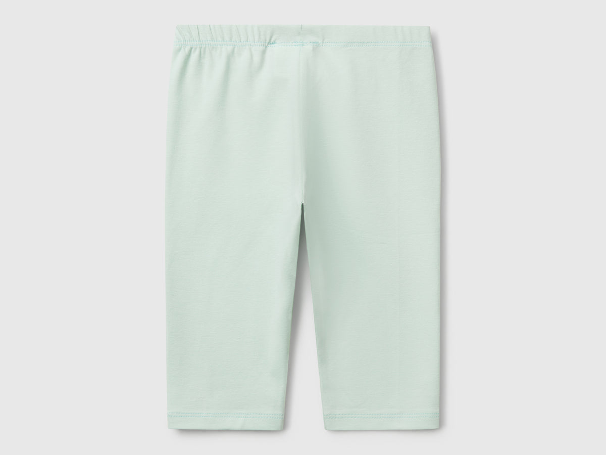 Leggings a 3/4 in cotone stretch