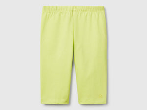 Leggings a 3/4 in cotone stretch