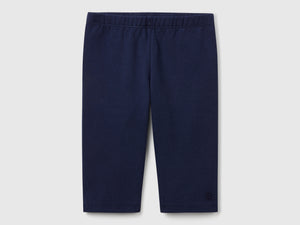Leggings a 3/4 in cotone stretch