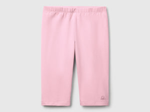 Leggings a 3/4 in cotone stretch