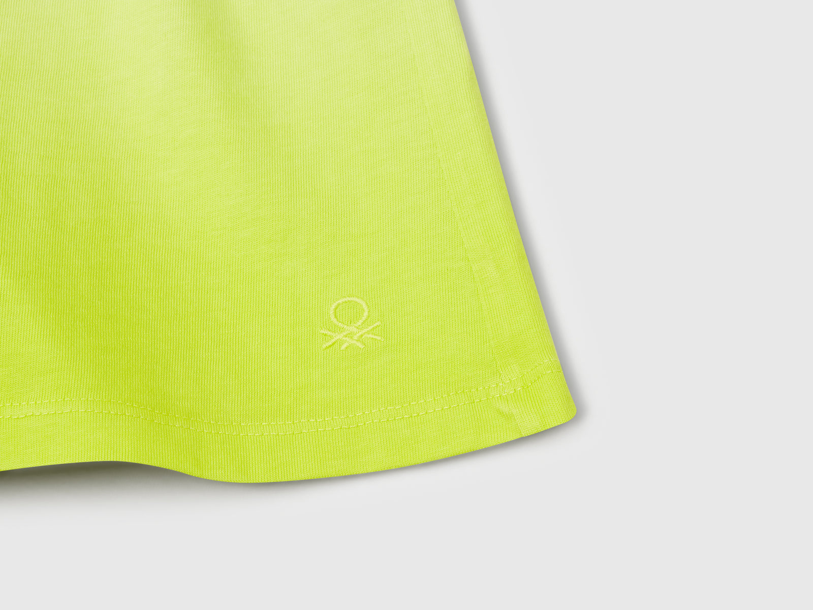 Shorts dip-dye da bambina giallo 3 | Benetton Outlet
