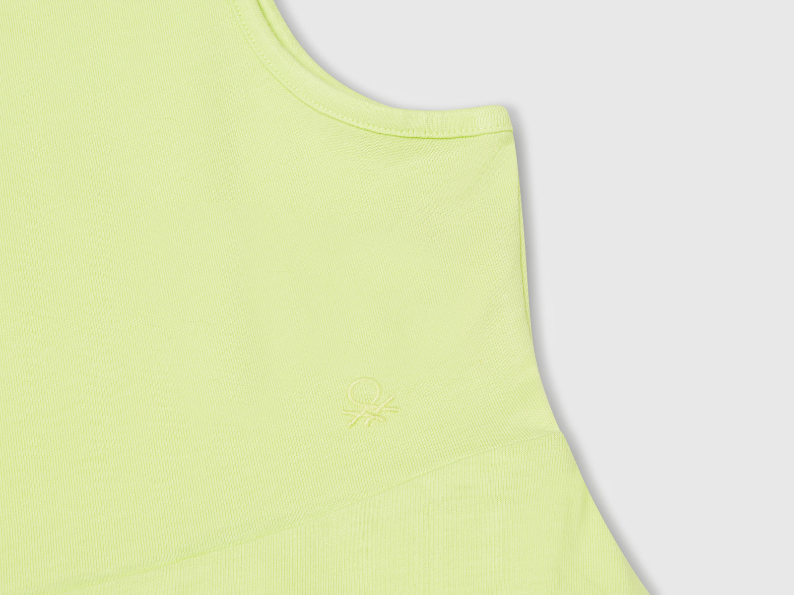 Abito dip-dye da bambina giallo 3 | Benetton Outlet