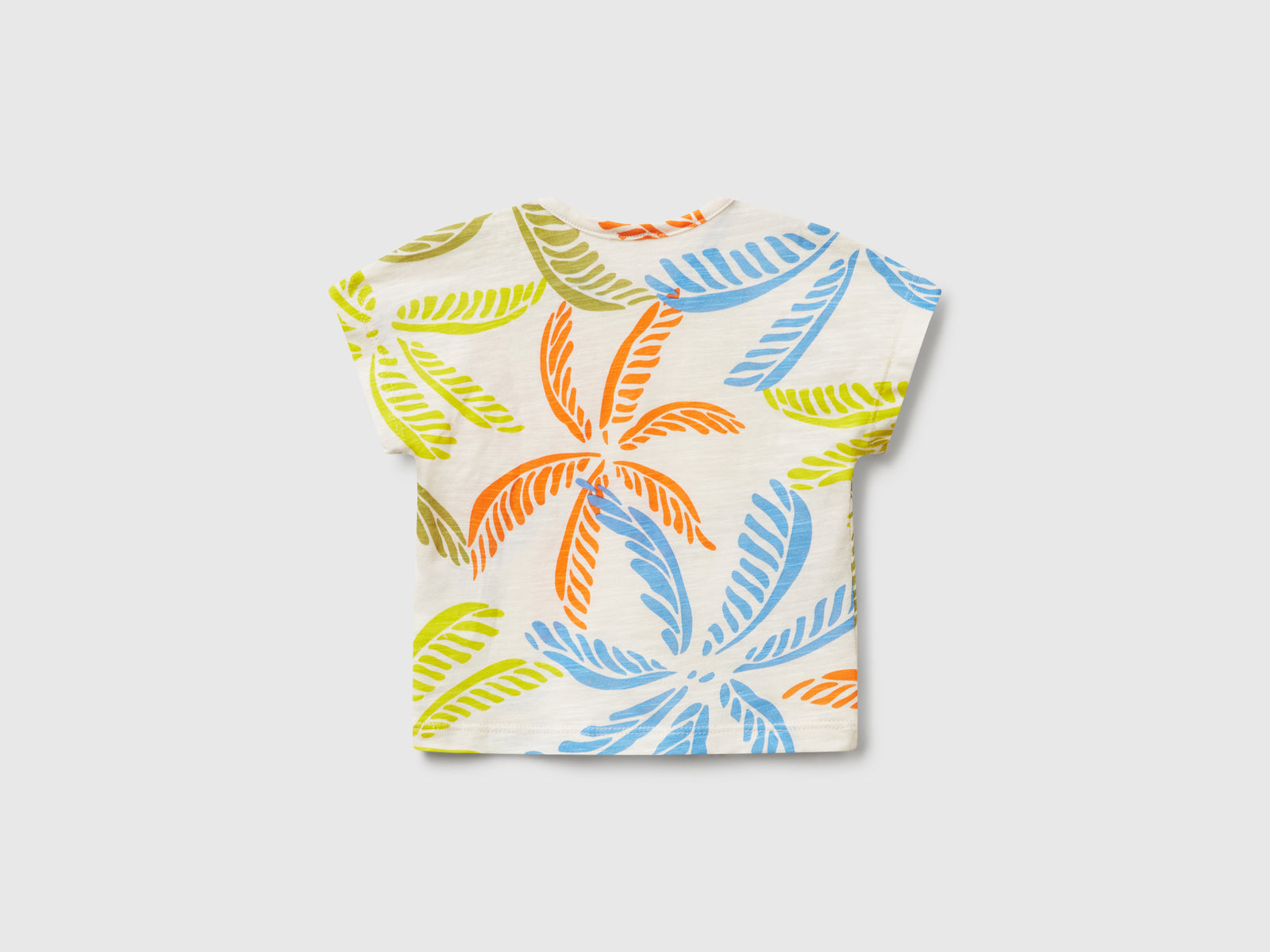T-shirt con stampa tropicale da neonato multi-color 2 | Benetton Outlet