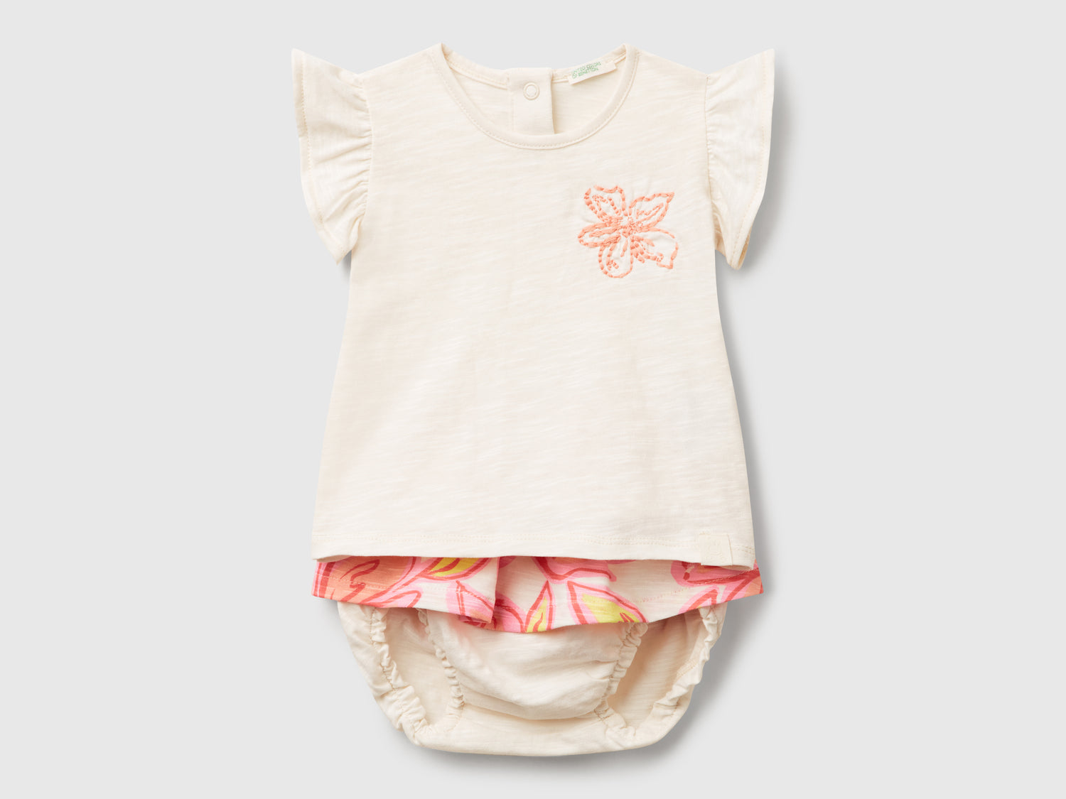 Completo fantasia canotta e gonnellina da neonato multi-color | Benetton Outlet