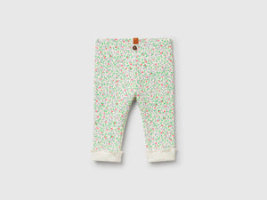 Leggings con stampa floreale