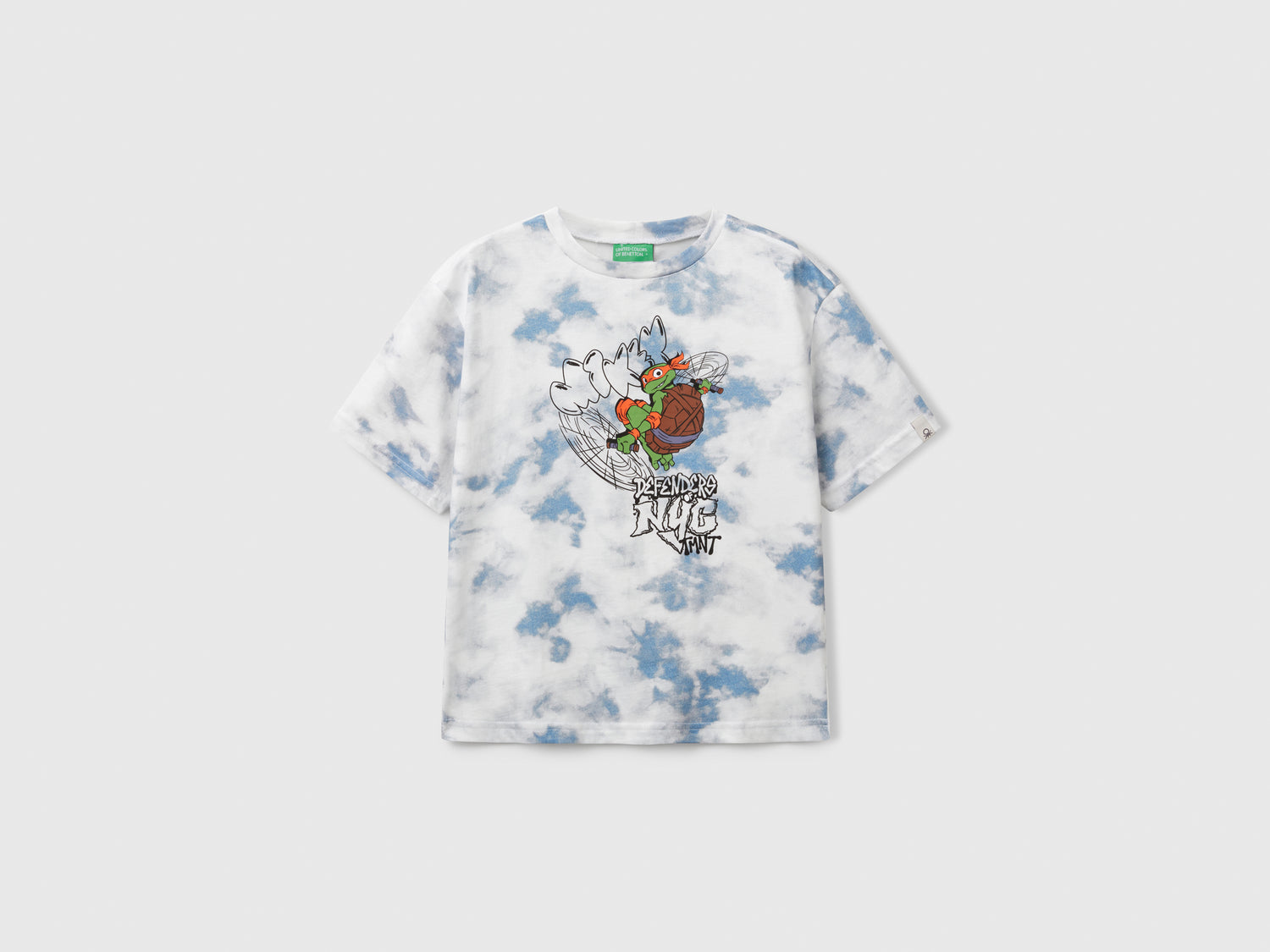 T-shirt Tartarughe Ninja ©2025 Viacom da bambino azzurro | Benetton Outlet