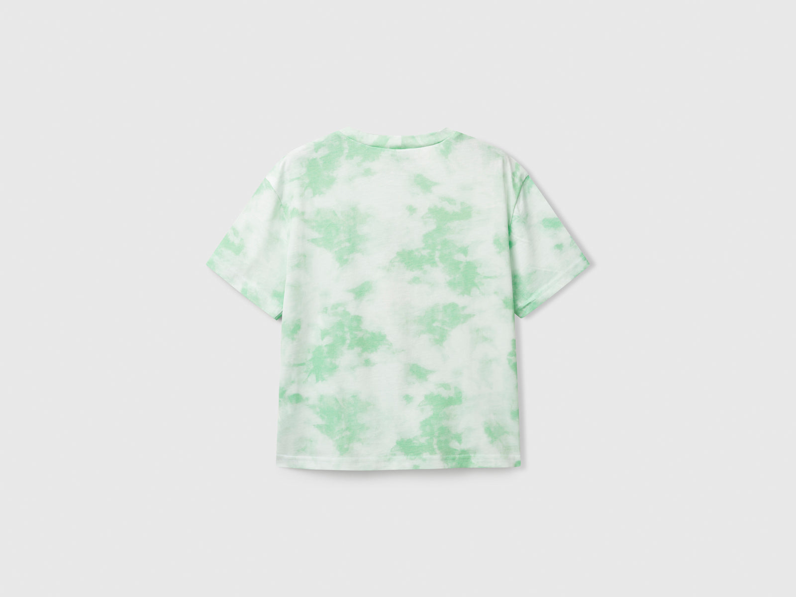 T-shirt Tartarughe Ninja ©2025 Viacom da bambino verde fluo 2 | Benetton Outlet