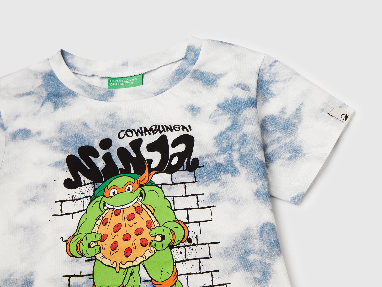T-shirt Tartarughe Ninja ©2025 Viacom da bimbo avio 3 | Benetton Outlet