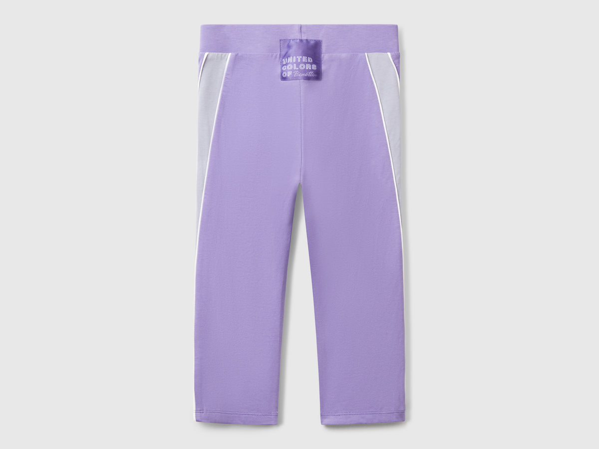 Leggings sportivi con piping