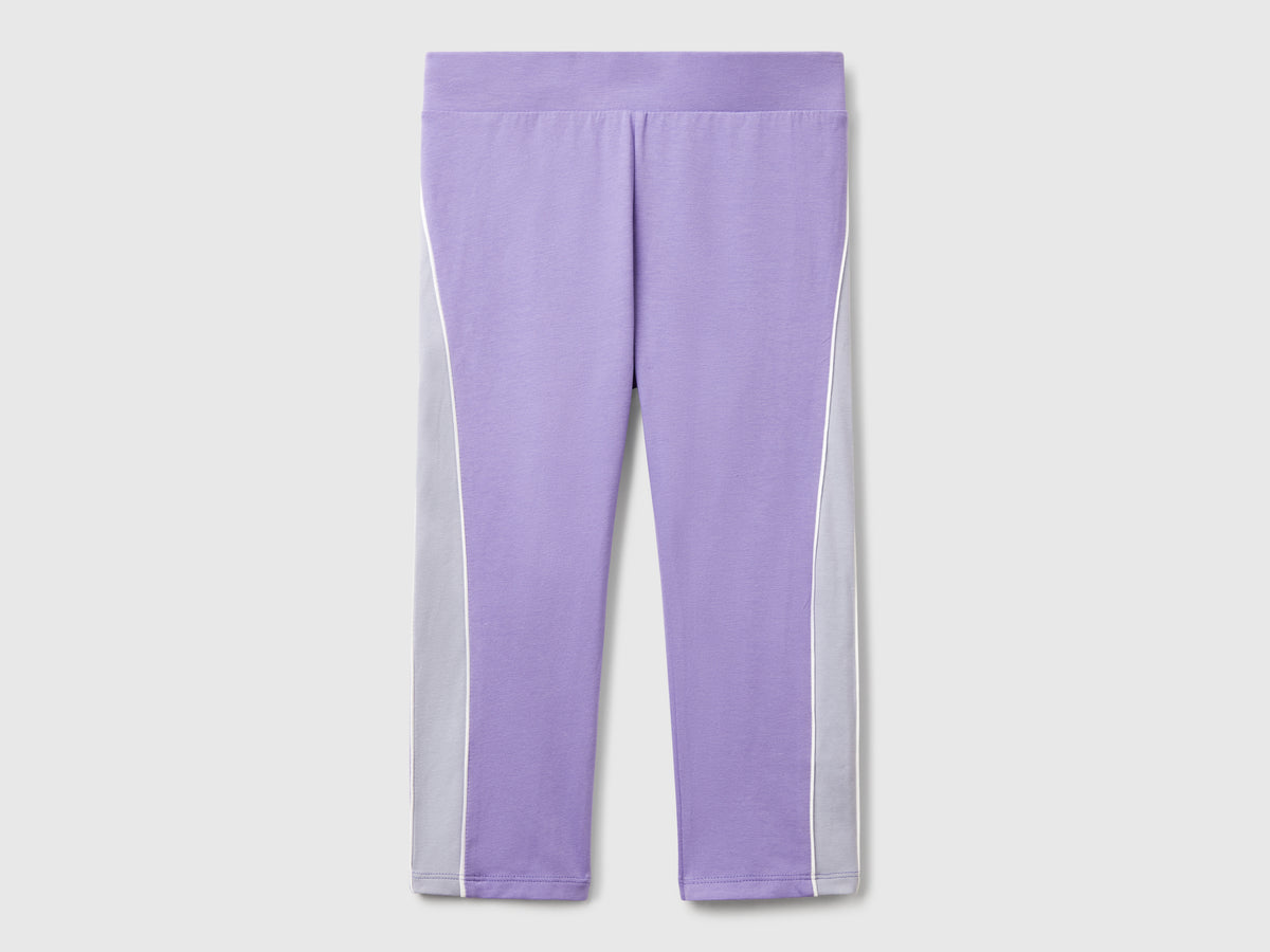 Leggings sportivi con piping