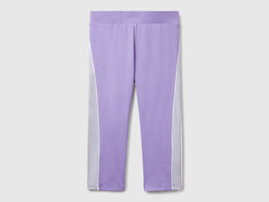 Leggings sportivi con piping