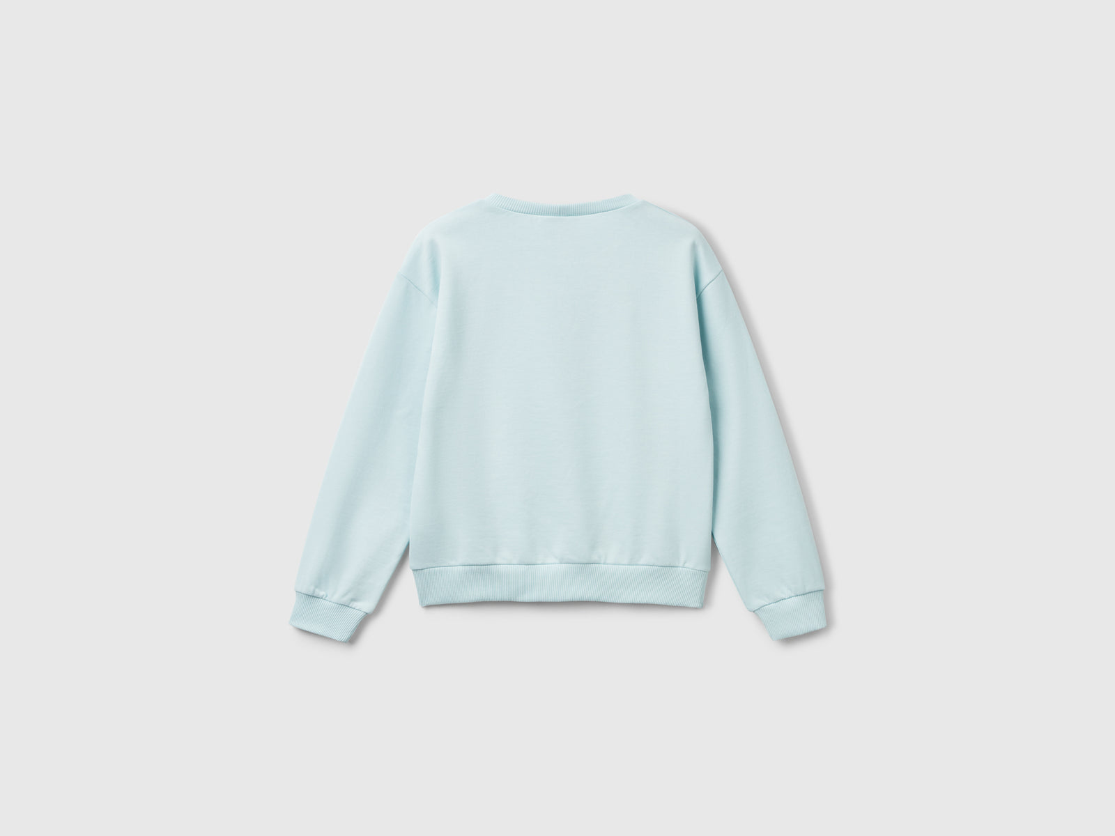 Felpa ©Disney Lilo & Stitch da bambina verde acqua 2 | Benetton Outlet