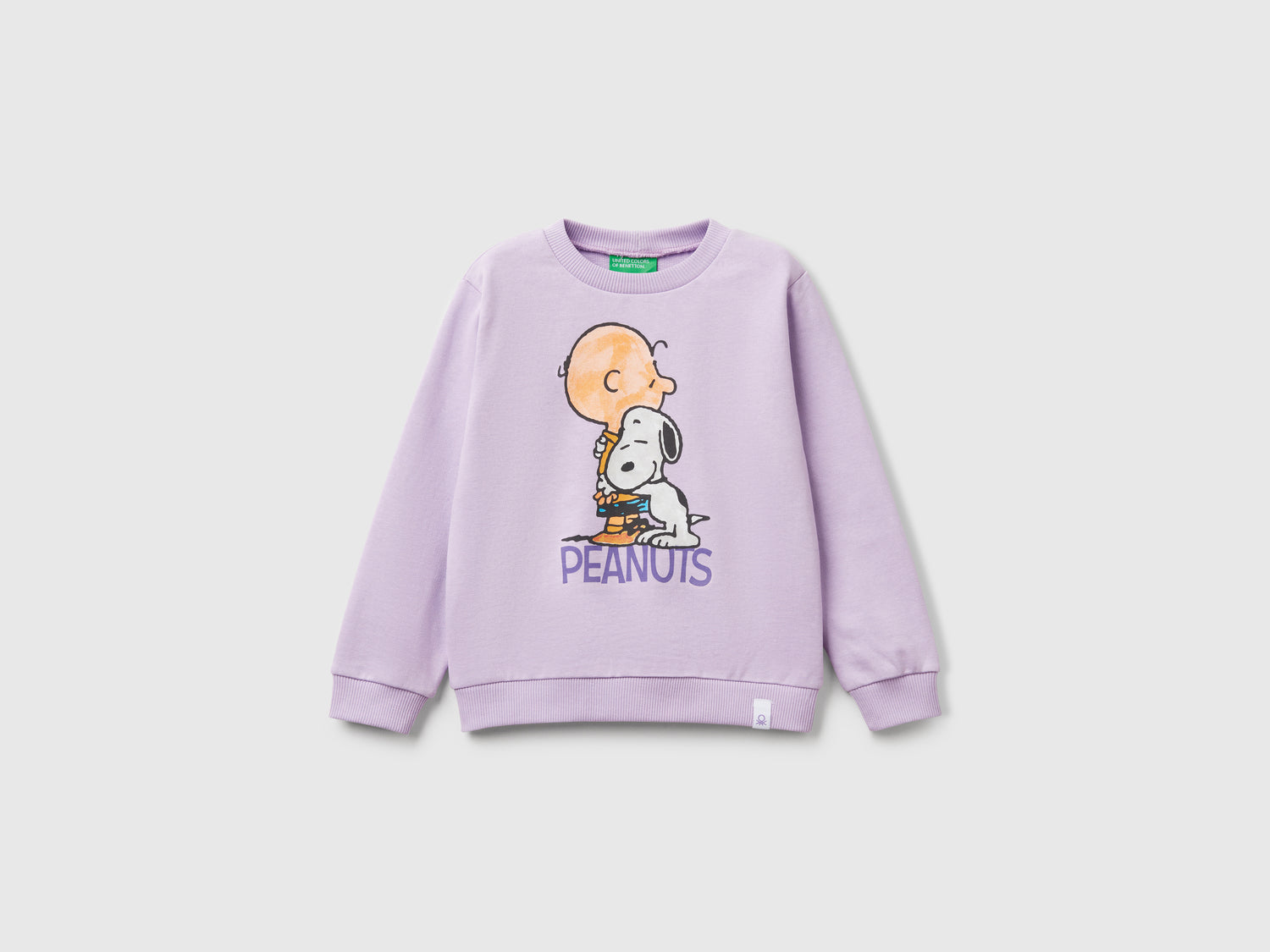 Felpa Snoopy ©Peanuts da bimba lilla | Benetton Outlet