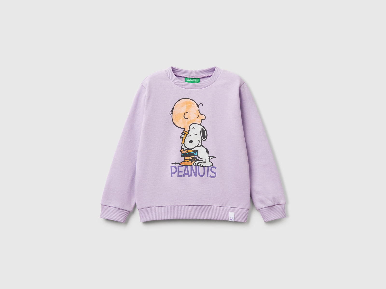 Felpa Snoopy ©Peanuts da bimba lilla | Benetton Outlet
