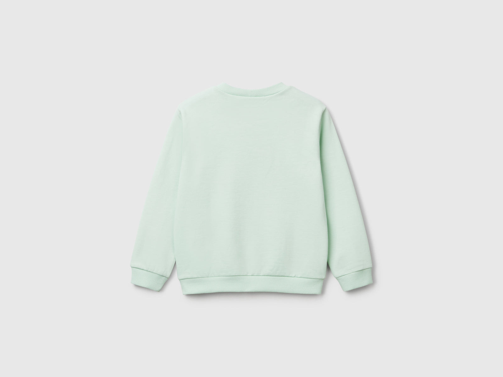 Felpa Snoopy ©Peanuts da bimba verde acqua 2 | Benetton Outlet