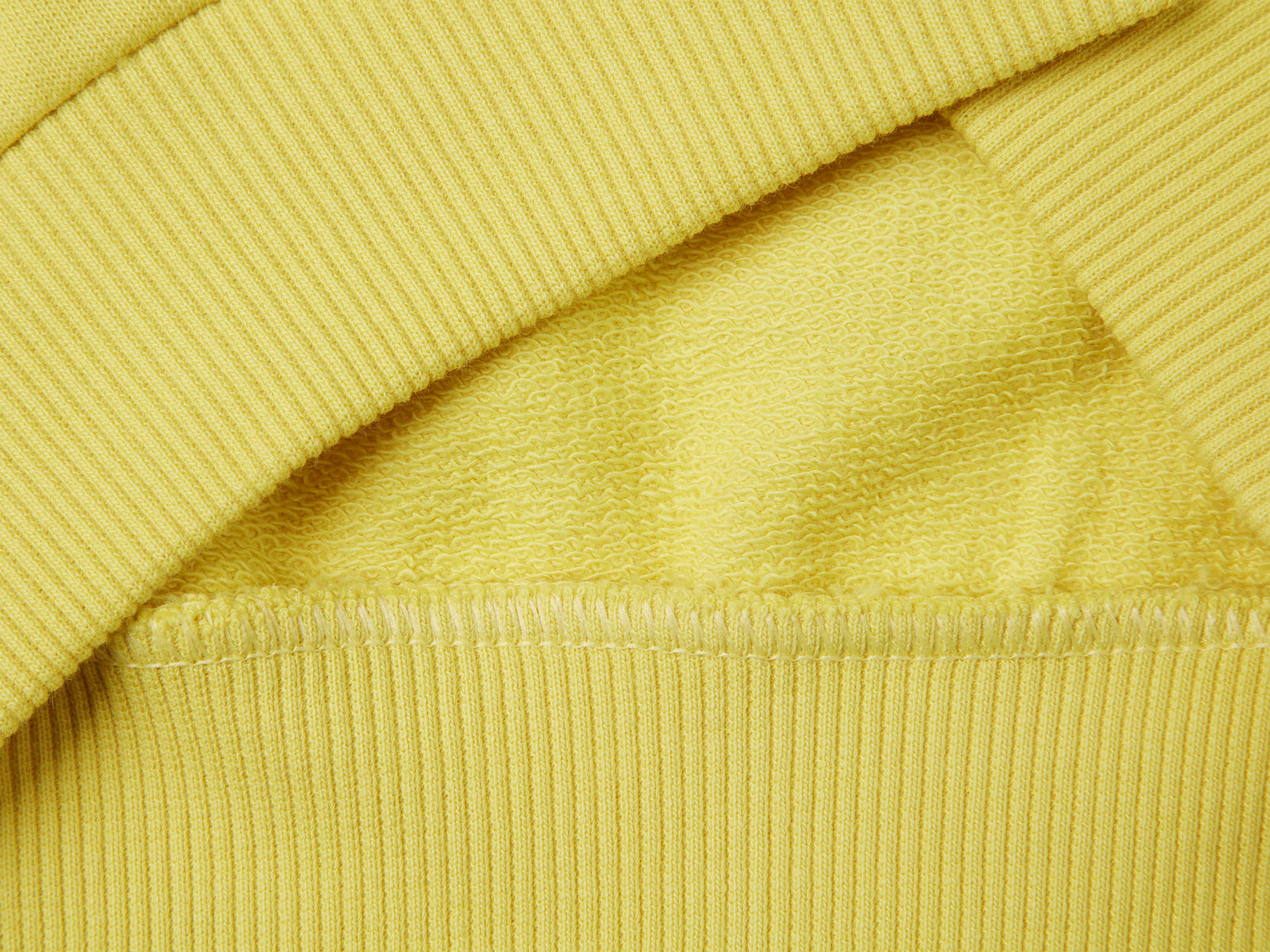 Felpa Snoopy ©Peanuts in cotone da bimbo giallo 3 | Benetton Outlet