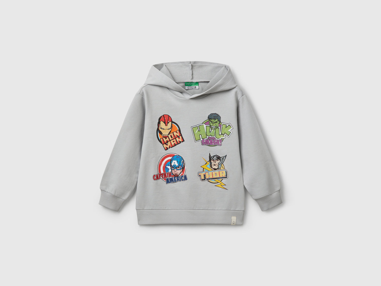 Felpa ©Marvel Avengers da bimbo grigio | Benetton Outlet