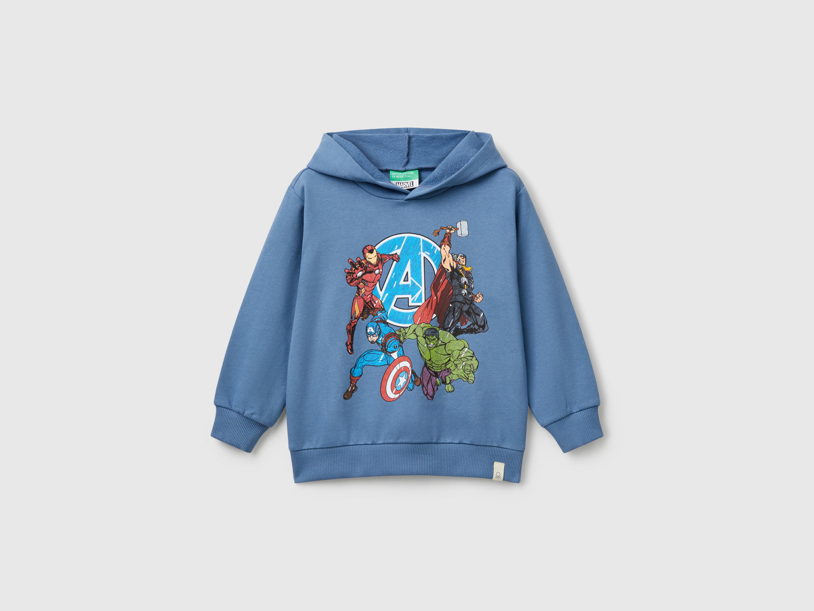 Felpa ©Marvel Avengers da bimbo azzurro | Benetton Outlet