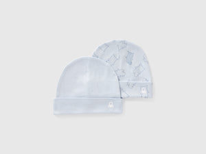 Due cappellini in cotone