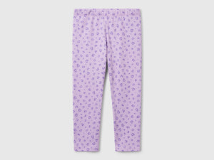 Leggings con stampa animalier