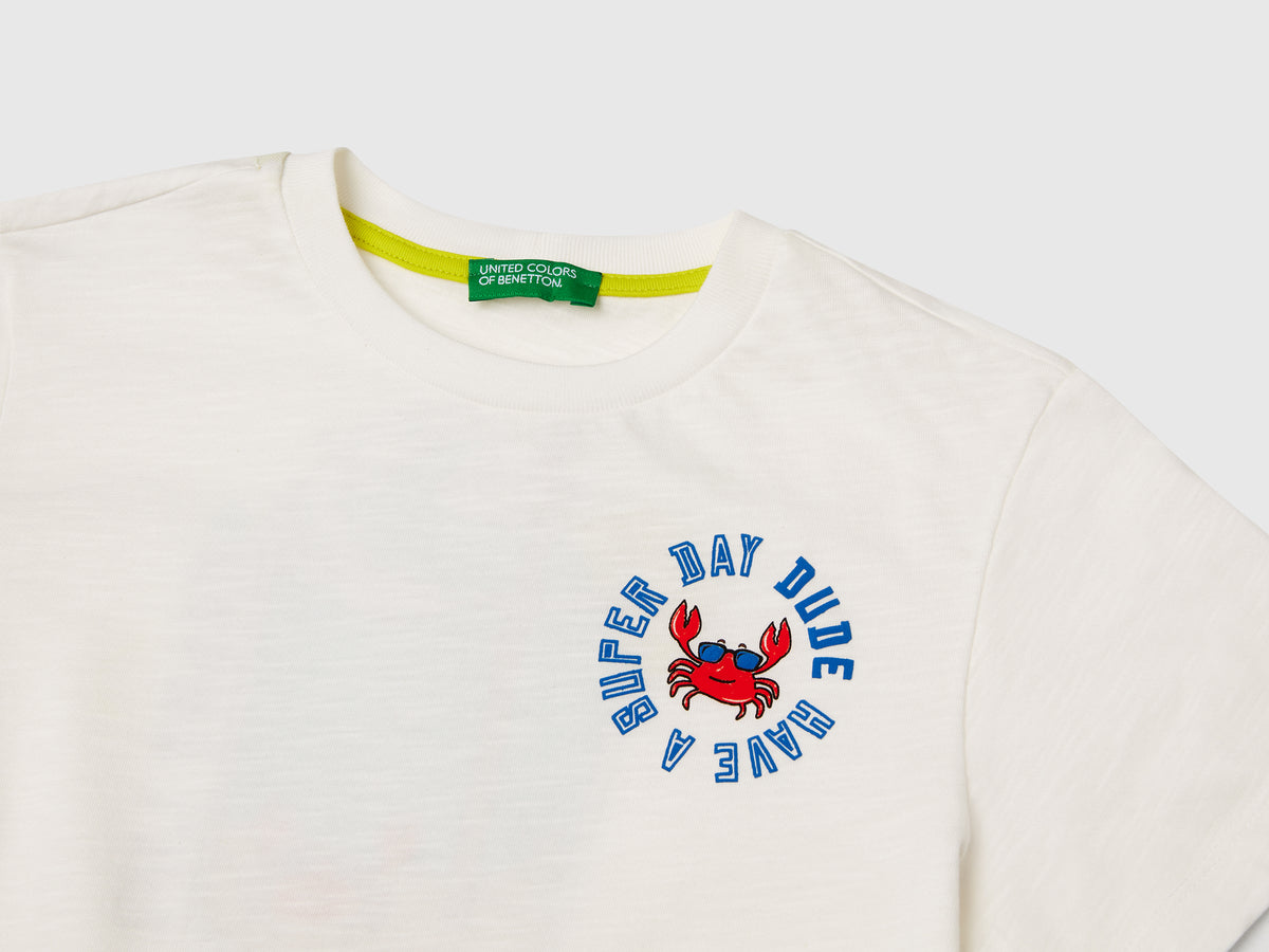 T-shirt over fit in cotone leggero