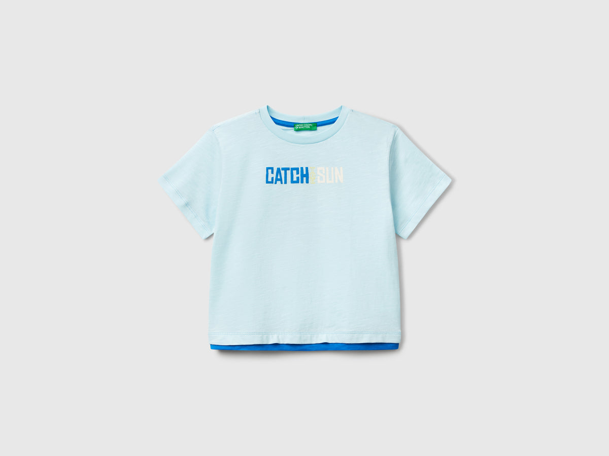 T-shirt over fit in cotone leggero
