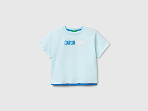 T-shirt over fit in cotone leggero