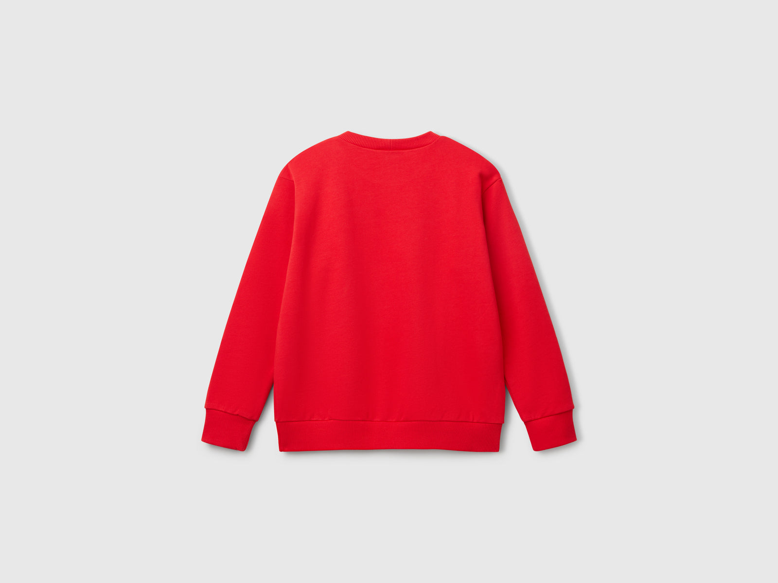 Felpa Snoopy ©Peanuts in cotone da bambino rosso 2 | Benetton Outlet