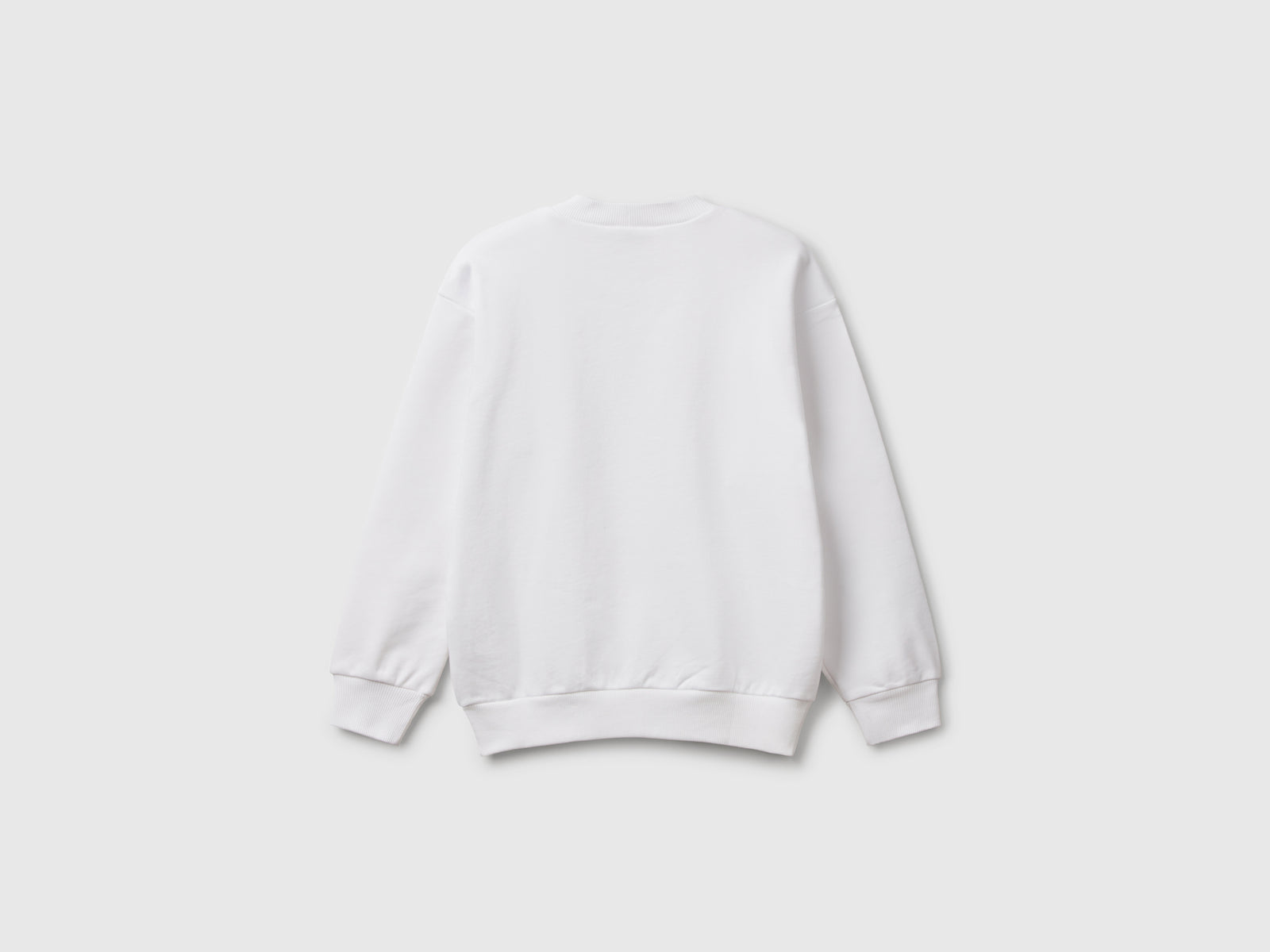 Felpa ampia "The Rolling Stones" da bambino bianco 2 | Benetton Outlet