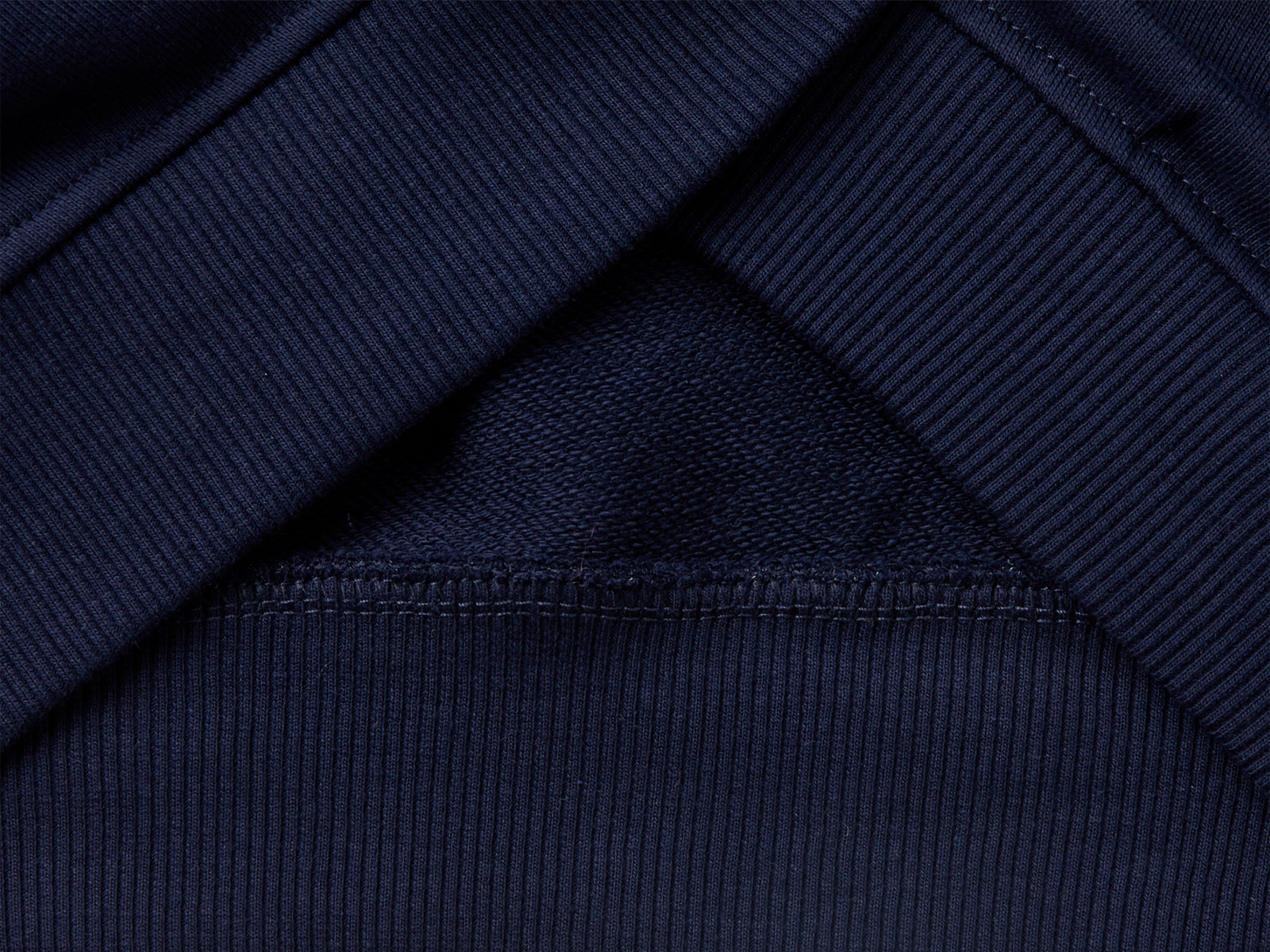 Felpa 100% cotone con stampa da bambino blu scuro 3 | Benetton Outlet