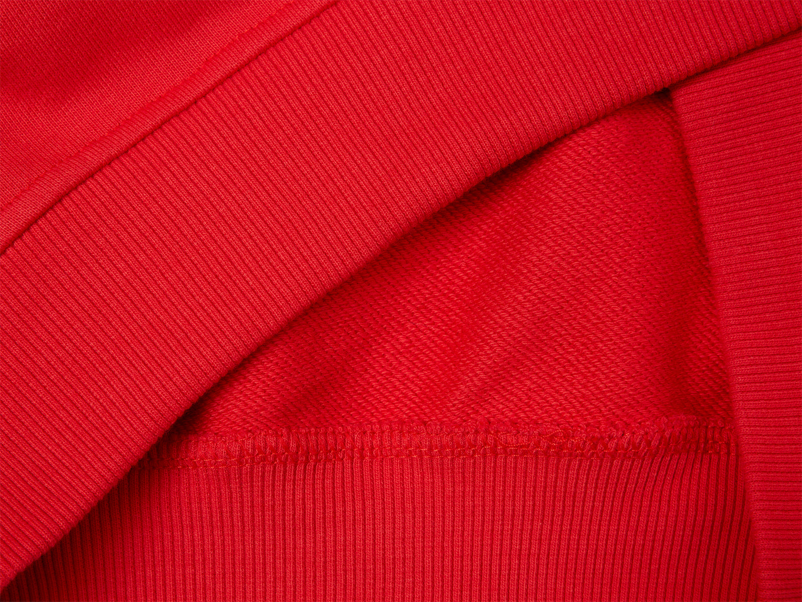 Felpa 100% cotone con stampa da bambino rosso 3 | Benetton Outlet