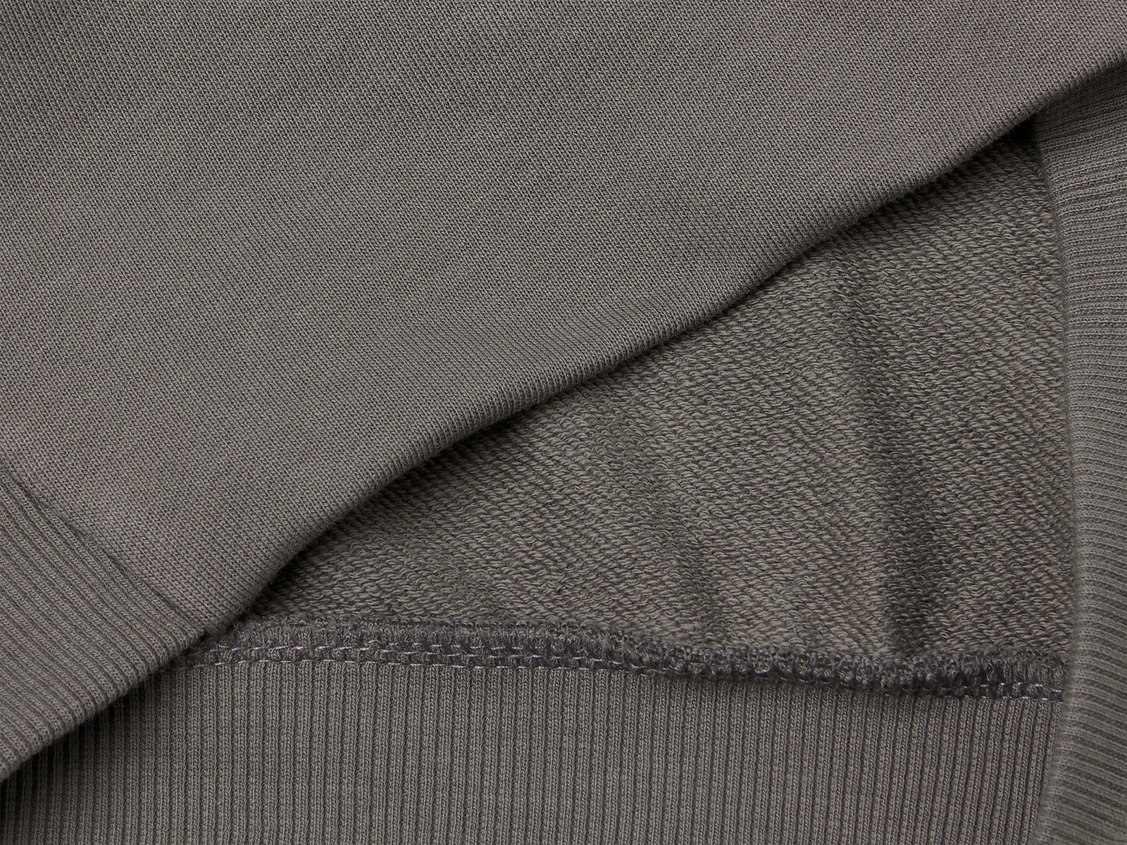 Felpa con tasca a marsupio da bambino grigio scuro 3 | Benetton Outlet