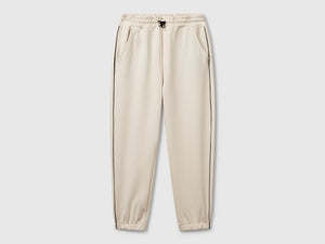 Pantaloni in felpa con piping